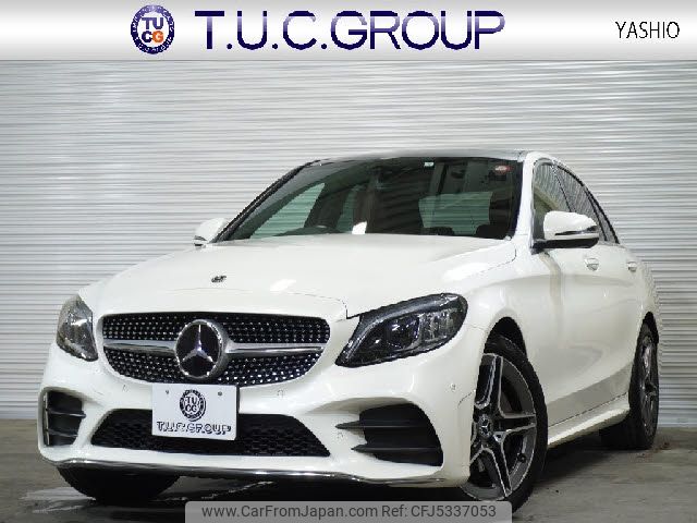 mercedes-benz c-class 2019 -MERCEDES-BENZ--Benz C Class LDA-205014--WDD2050142R497591---MERCEDES-BENZ--Benz C Class LDA-205014--WDD2050142R497591- image 1