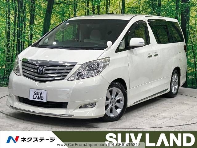 toyota alphard 2008 -TOYOTA--Alphard DBA-GGH20W--GGH20-8013711---TOYOTA--Alphard DBA-GGH20W--GGH20-8013711- image 1