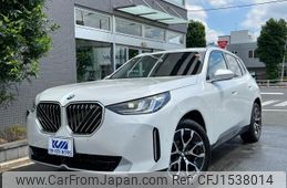 bmw x3 2025 CFJ1538014