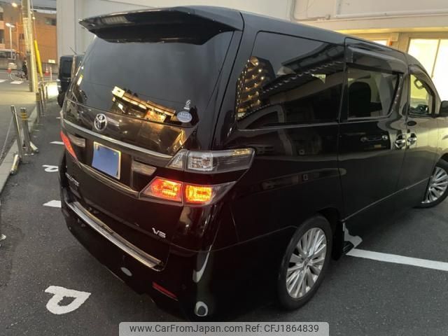 toyota vellfire 2012 CFJ1864839 image 2
