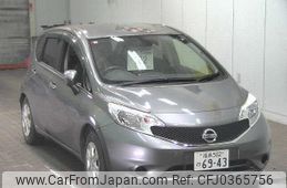 nissan note 2016 -NISSAN 【福島 502ﾉ6943】--Note E12--488001---NISSAN 【福島 502ﾉ6943】--Note E12--488001-