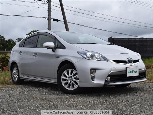 toyota prius-phv 2014 -TOYOTA--Prius PHV DLA-ZVW35--ZVW35-3069687---TOYOTA--Prius PHV DLA-ZVW35--ZVW35-3069687- image 1