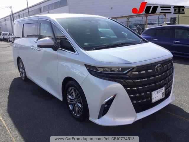 toyota alphard 2024 -TOYOTA 【三重 312ﾘ18】--Alphard AAHH40W-4001320---TOYOTA 【三重 312ﾘ18】--Alphard AAHH40W-4001320- image 1