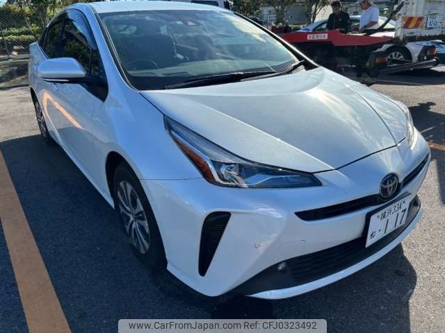 toyota prius 2022 -TOYOTA 【横浜 33Aﾈ 117】--Prius 6AA-ZVW51--ZVW51-6249865---TOYOTA 【横浜 33Aﾈ 117】--Prius 6AA-ZVW51--ZVW51-6249865- image 1