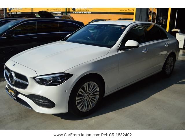 mercedes-benz c-class 2022 CFJ1532402 image 2