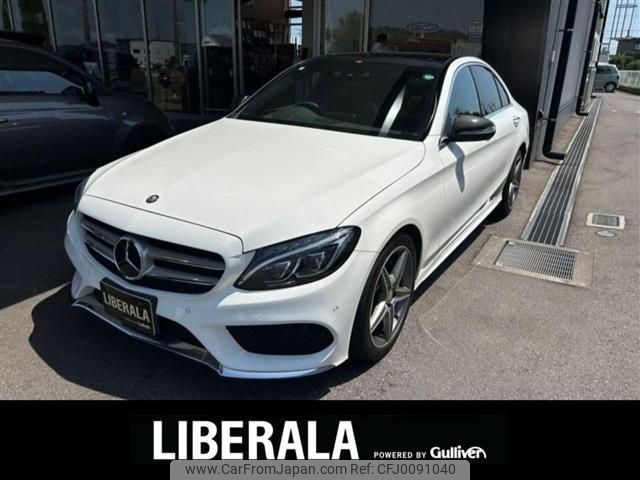 mercedes-benz c-class 2015 -MERCEDES-BENZ--Benz C Class DBA-205040C--WDD2050402R045233---MERCEDES-BENZ--Benz C Class DBA-205040C--WDD2050402R045233- image 1