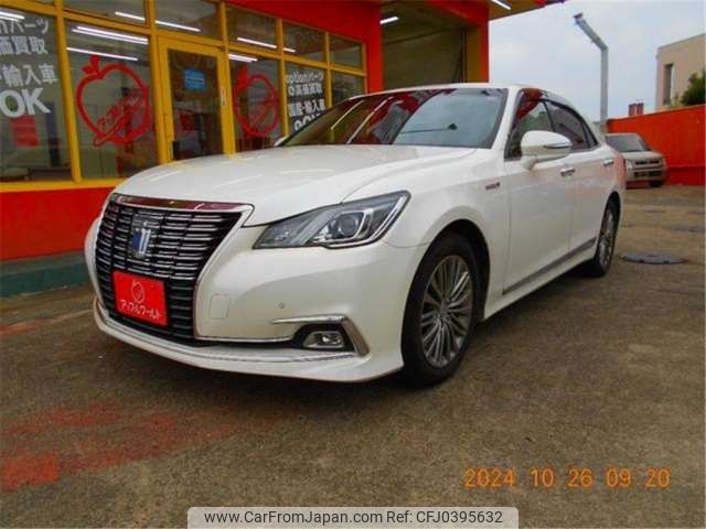 toyota crown 2015 -TOYOTA--Crown DAA-AWS210--AWS210-6100592---TOYOTA--Crown DAA-AWS210--AWS210-6100592- image 1