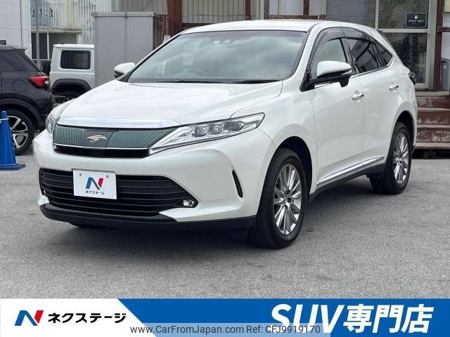 toyota harrier 2017 -TOYOTA--Harrier DBA-ZSU60W--ZSU60-0125815---TOYOTA--Harrier DBA-ZSU60W--ZSU60-0125815- image 1