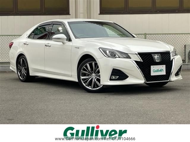 toyota crown 2016 -TOYOTA--Crown DAA-AWS210--AWS210-6099446---TOYOTA--Crown DAA-AWS210--AWS210-6099446- image 1