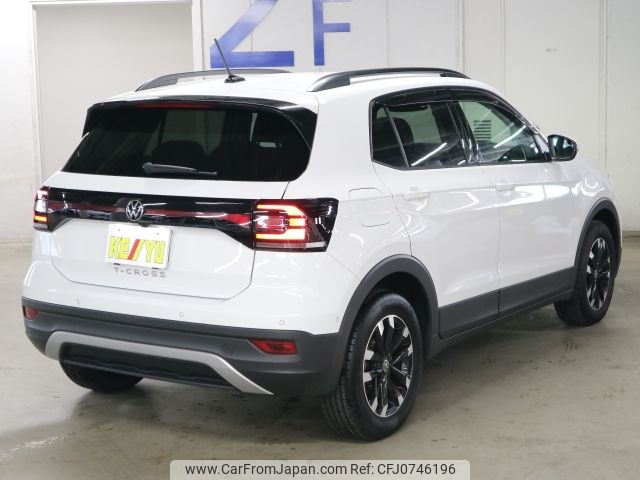 volkswagen t-cross 2022 -VOLKSWAGEN--VW T-Cross 3BA-C1DKR--WVGZZZC1ZNY066823---VOLKSWAGEN--VW T-Cross 3BA-C1DKR--WVGZZZC1ZNY066823- image 2