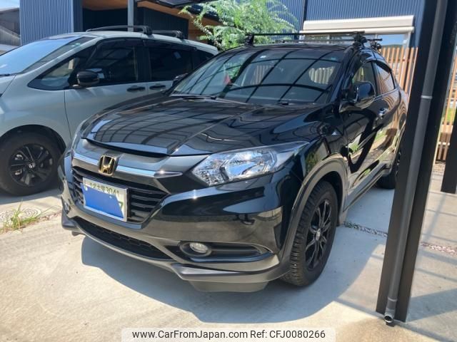 honda vezel 2014 -HONDA--VEZEL DBA-RU2--RU2-1000167---HONDA--VEZEL DBA-RU2--RU2-1000167- image 1