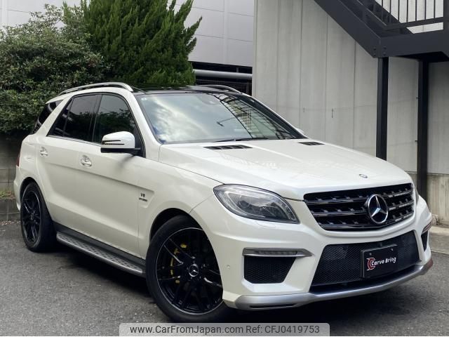 mercedes-benz m-class 2013 quick_quick_RBA-166057_WDC1660572A196144 image 1