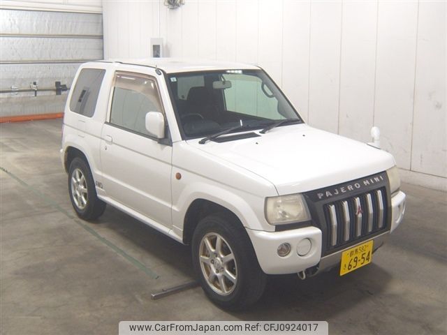 mitsubishi pajero-mini 2001 -MITSUBISHI 【群馬 582ｷ6954】--Pajero mini H53A-0201658---MITSUBISHI 【群馬 582ｷ6954】--Pajero mini H53A-0201658- image 1