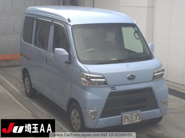 subaru sambar-van 2019 -SUBARU 【品川 000ﾝ0000】--Samber Van S321B-0019242---SUBARU 【品川 000ﾝ0000】--Samber Van S321B-0019242- image 1