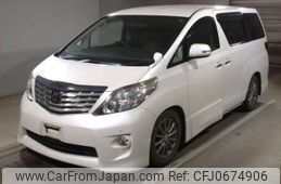 toyota alphard 2010 -TOYOTA--Alphard DBA-ANH20W--ANH20-8096729---TOYOTA--Alphard DBA-ANH20W--ANH20-8096729-