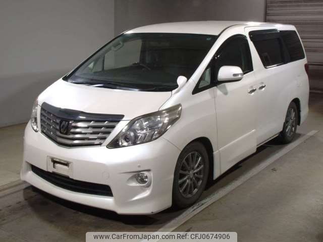 toyota alphard 2010 -TOYOTA--Alphard DBA-ANH20W--ANH20-8096729---TOYOTA--Alphard DBA-ANH20W--ANH20-8096729- image 1