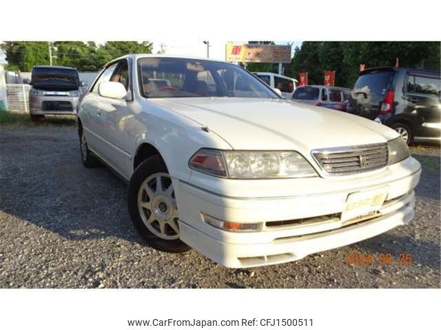 toyota mark-ii 1999 -TOYOTA--Mark2 GF-GX100--GX100-6136059---TOYOTA--Mark2 GF-GX100--GX100-6136059- image 1