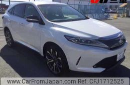toyota harrier 2017 CFJ1712525