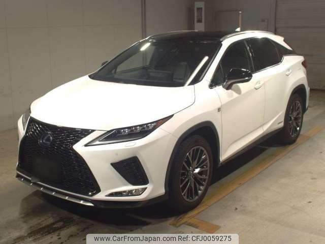 lexus rx 2021 -LEXUS--Lexus RX 6AA-GYL25W--GYL25-0025195---LEXUS--Lexus RX 6AA-GYL25W--GYL25-0025195- image 1