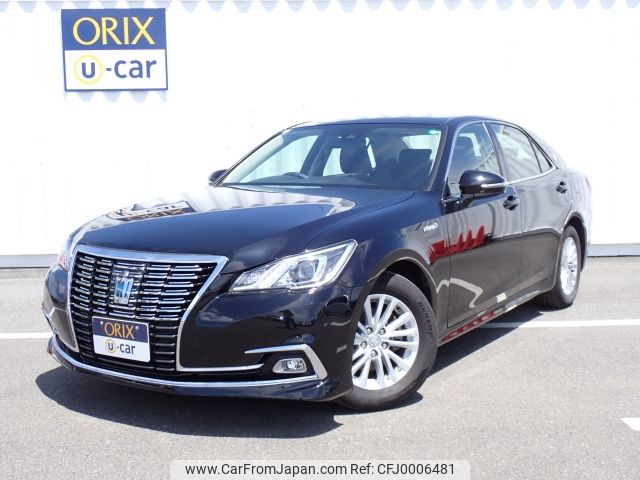 toyota crown 2017 -TOYOTA--Crown DAA-AWS210--AWS210-6124007---TOYOTA--Crown DAA-AWS210--AWS210-6124007- image 1