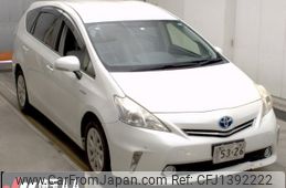 toyota prius-α 2012 CFJ1392222