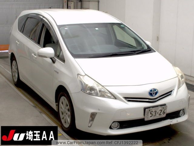 toyota prius-α 2012 CFJ1392222 image 1