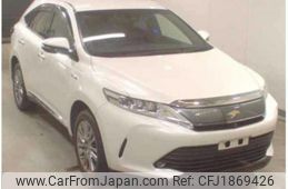 toyota harrier-hybrid 2018 CFJ1869426