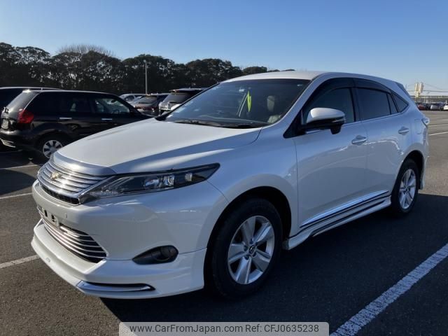 toyota harrier 2015 -TOYOTA--Harrier DBA-ZSU60W--ZSU60-0058530---TOYOTA--Harrier DBA-ZSU60W--ZSU60-0058530- image 1