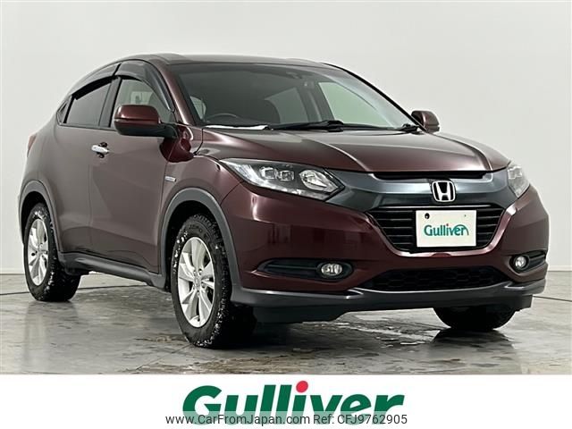 honda vezel 2015 -HONDA--VEZEL DAA-RU4--RU4-1100847---HONDA--VEZEL DAA-RU4--RU4-1100847- image 1