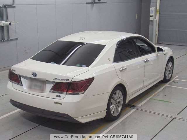 toyota crown 2014 -TOYOTA--Crown DAA-AWS210--AWS210-6066665---TOYOTA--Crown DAA-AWS210--AWS210-6066665- image 2