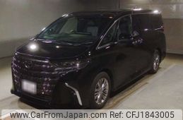 toyota alphard 2025 CFJ1843005