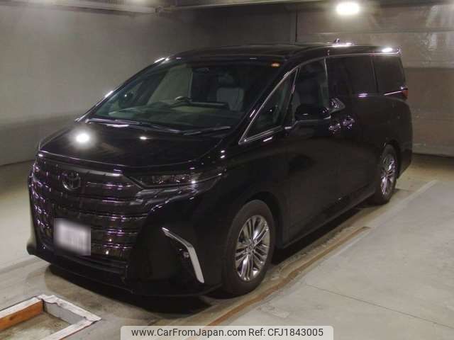 toyota alphard 2025 CFJ1843005 image 1