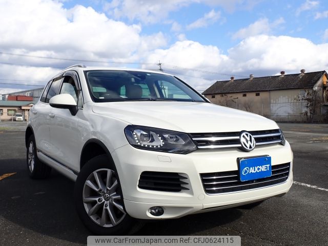 volkswagen touareg 2012 -VOLKSWAGEN--VW Touareg DBA-7PCGRS--WVGZZZ7PZCD014996---VOLKSWAGEN--VW Touareg DBA-7PCGRS--WVGZZZ7PZCD014996- image 1