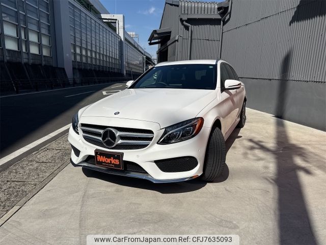 mercedes-benz c-class-station-wagon 2016 -MERCEDES-BENZ--Benz C Class Wagon LDA-205204--WDD2052042F346661---MERCEDES-BENZ--Benz C Class Wagon LDA-205204--WDD2052042F346661- image 1