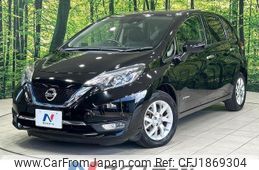 nissan note 2017 CFJ1869304