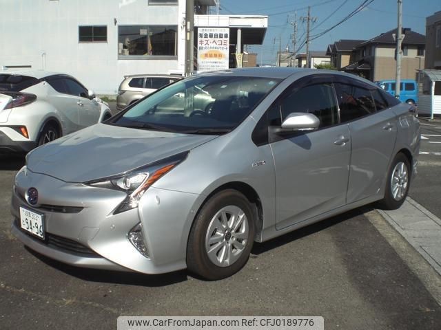 toyota prius 2017 quick_quick_DAA-ZVW50_ZVW50-8074038 image 1