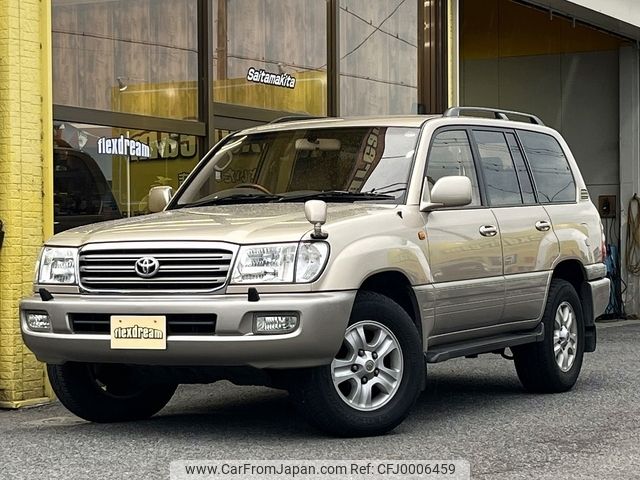 toyota land-cruiser-wagon 2003 -TOYOTA--Land Cruiser Wagon UZJ100W--UZJ100-0144365---TOYOTA--Land Cruiser Wagon UZJ100W--UZJ100-0144365- image 1