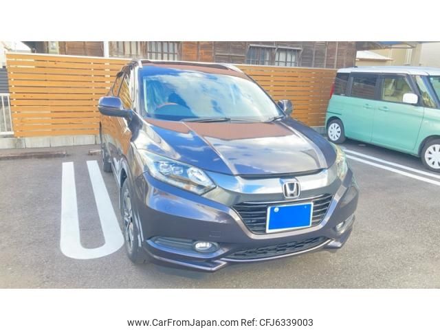 honda vezel 2015 -HONDA--VEZEL DAA-RU3--RU3-1065956---HONDA--VEZEL DAA-RU3--RU3-1065956- image 1