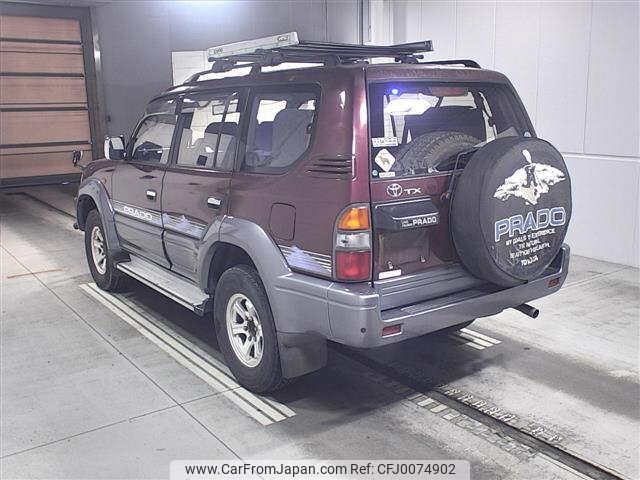 toyota land-cruiser-prado 1997 -TOYOTA--Land Cruiser Prado RZJ95W-0005457---TOYOTA--Land Cruiser Prado RZJ95W-0005457- image 2