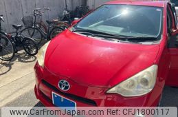 toyota aqua 2012 CFJ1800117