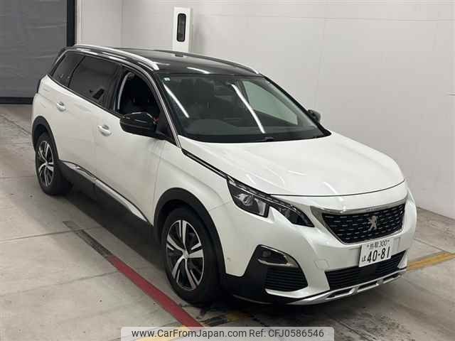 peugeot 5008 2017 -PEUGEOT 【鳥取 300ホ4081】--Peugeot 5008 P875G01-VF3M45GZWHL070024---PEUGEOT 【鳥取 300ホ4081】--Peugeot 5008 P875G01-VF3M45GZWHL070024- image 1