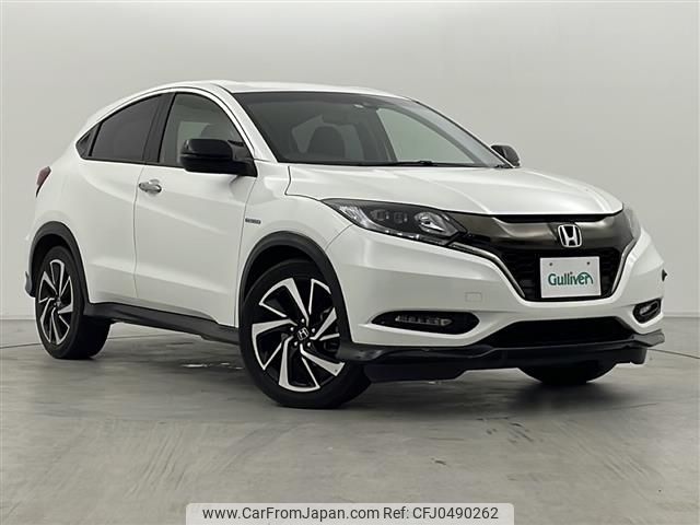 honda vezel 2017 -HONDA--VEZEL DAA-RU3--RU3-1261463---HONDA--VEZEL DAA-RU3--RU3-1261463- image 1