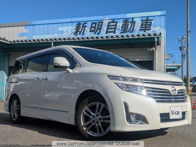 nissan elgrand 2012 quick_quick_DBA-TE52_TE52-036419 image 1