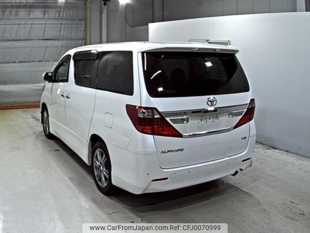 toyota alphard 2012 -TOYOTA--Alphard GGH25W-8020980---TOYOTA--Alphard GGH25W-8020980- image 2