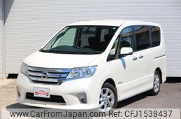 nissan serena 2013 CFJ1538437