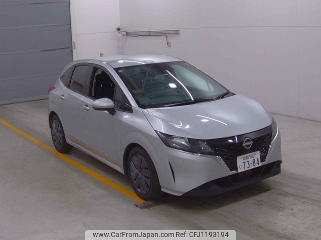 nissan note 2021 -NISSAN 【相模 502ﾋ7384】--Note E13-013273---NISSAN 【相模 502ﾋ7384】--Note E13-013273- image 1