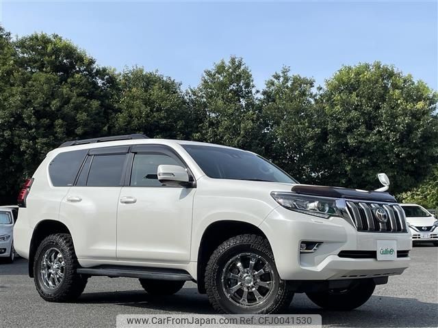 toyota land-cruiser-prado 2018 -TOYOTA--Land Cruiser Prado CBA-TRJ150W--TRJ150-0091414---TOYOTA--Land Cruiser Prado CBA-TRJ150W--TRJ150-0091414- image 1