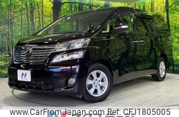 toyota vellfire 2010 CFJ1805005