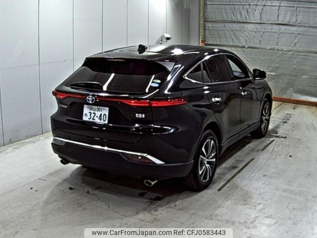 toyota harrier 2021 -TOYOTA 【岡山 301め3240】--Harrier AXUH80--AXUH80-0020166---TOYOTA 【岡山 301め3240】--Harrier AXUH80--AXUH80-0020166- image 2