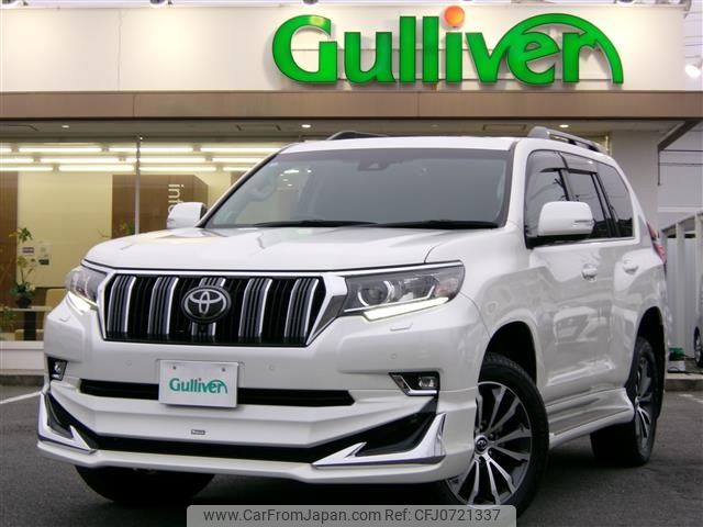 toyota land-cruiser-prado 2021 -TOYOTA--Land Cruiser Prado 3DA-GDJ151W--GDJ151-0010907---TOYOTA--Land Cruiser Prado 3DA-GDJ151W--GDJ151-0010907- image 1